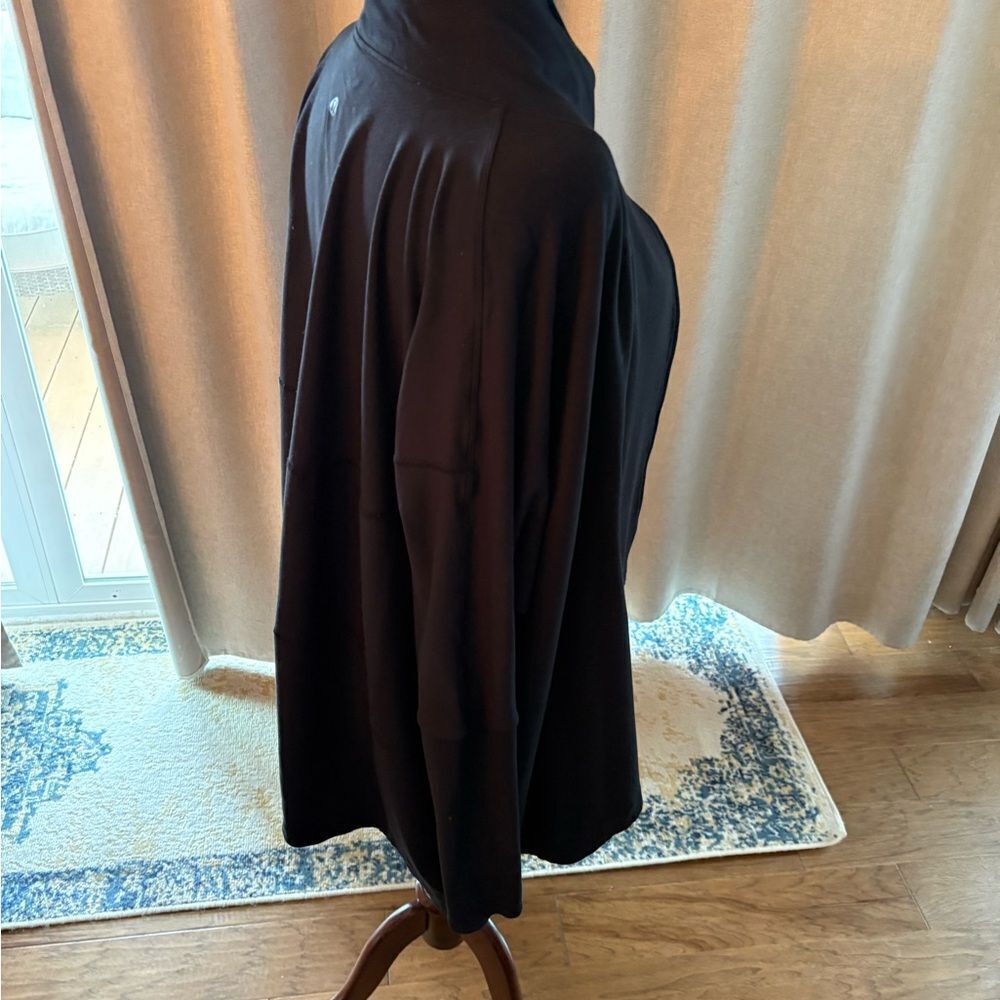 Lululemon Athletica Black Cape Jacket